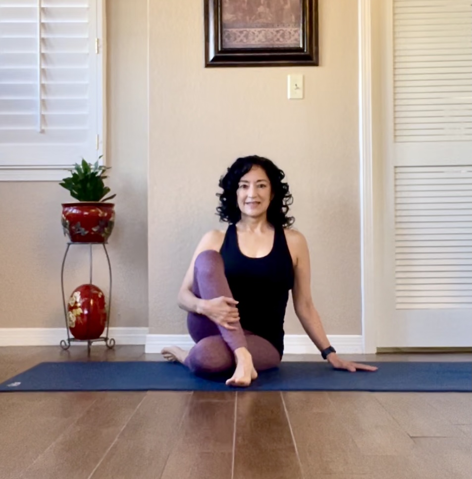Pier Farias in Seated Pose
